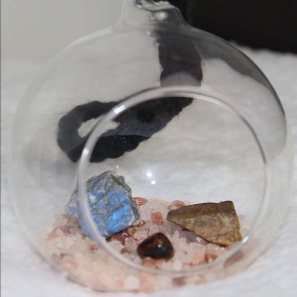 Hanging Glass Terrarium - Picture 2 of 2